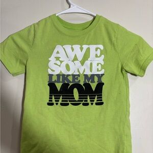 Garanimals Lime Green 'Awesome Like My Mom' Tee